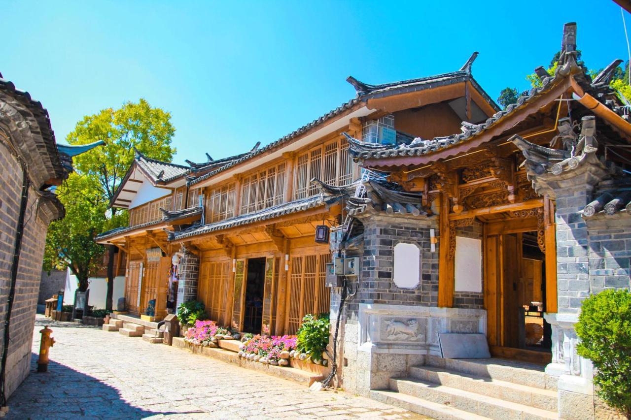 Lijiang Shushi Zhengliu Mujiayuan Hotel Bagian luar foto