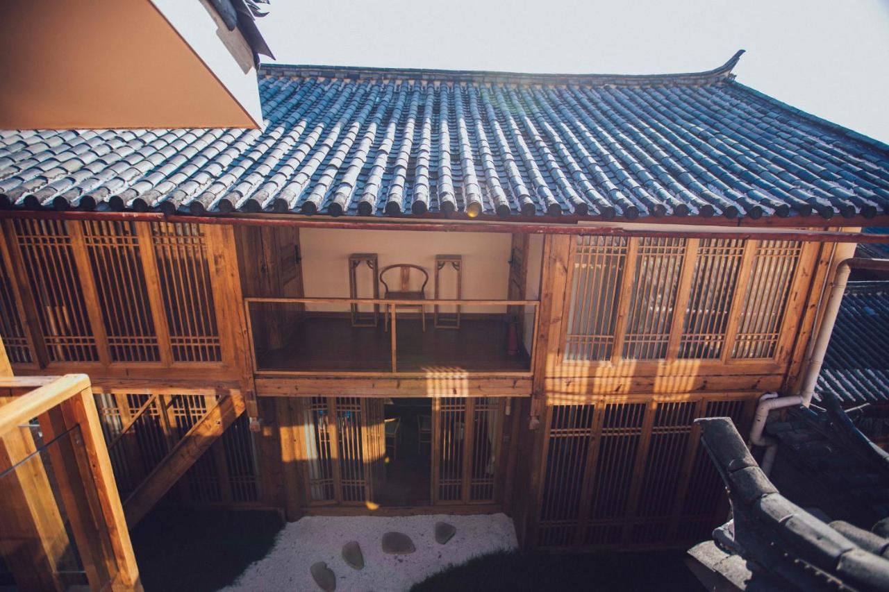 Lijiang Shushi Zhengliu Mujiayuan Hotel Bagian luar foto